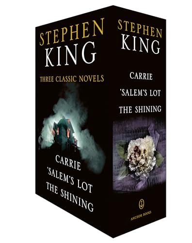 Stephen King Three Classic Novels Box Set: Carrie, 'Salem's Lot,The Shining von Anchor